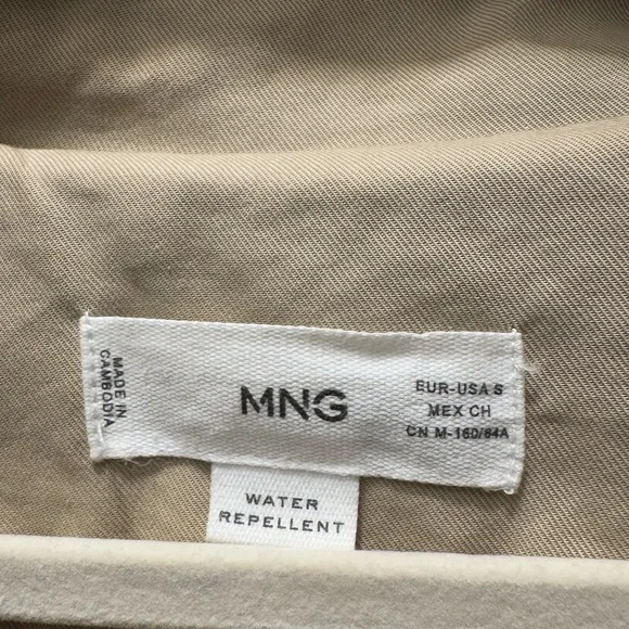 Mango trench coat in stone - Picture 4 of 4